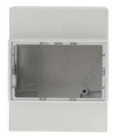 250410000rmb Italtronic Polycarbonate  Case for use with Raspberry Pi B+ in Transparent