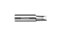 202-4543 RS PRO 4.6 mm Straight Chisel Soldering Iron Tip for use with RS PRO Soldering Irons