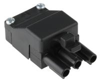 9383243530 Wieland ST18 Series Connector, 3-Pole, Male, Cable Mount, 16A, IP20