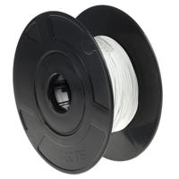 flt0111-025-9 TE Connectivity FlexLite Series White 0.26 mm² Hook Up Wire, 23 AWG, 19/0.12 mm, 100m, Polyolefin Insulation,