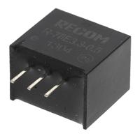 r-78e12-05 Recom Switching Regulator, Through Hole, 12V dc Output Voltage, 15 → 28V dc Input Voltage, 500mA Output Current,