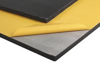 293-063 RS PRO Adhesive PUR Foam Acoustic Insulation, 1m x 600mm x 25mm