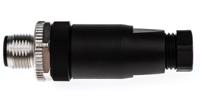 bcc06m4 BALLUFF Circular Connector, 4 Contacts, Cable, M12 Connector, Plug, Male, IP67, BCC06M4 Series