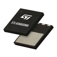 stl45n60dm6 STMicroelectronics Type N-Channel MOSFET, 25 A, 600 V Enhancement, 5-Pin PowerFLAT STL45N60DM6