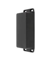 1590bflbk Hammond 1590 Series Black Die Cast Aluminium Enclosure, IP54, Flanged, Black Lid, 113 x 60 x 31mm