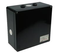 gb-255-730385 Bartec GB Series Black Junction Box, IP66, 20 Terminals, ATEX, 255 x 250 x 120mm