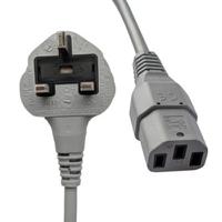 558-936 RS PRO Straight IEC C13 Socket to Straight Power Cord, 2m