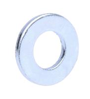 527-634 RS PRO Bright Zinc Plated Steel Plain Form A Washers, M8, DIN 125A