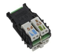 j00026a2113 Telegartner MFP8 Series Male RJ45 Connector, Cable Mount, Cat6a Straight 8P8C -Way