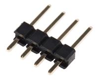 m20-9990445 HARWIN M20 Series Straight Through Hole Pin Header, 4 Contact(s), 2.54 mm Pitch, 1 Row, Unshrouded