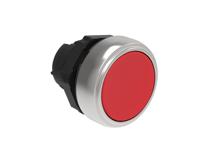 lpcb104 Lovato Platinum Series Red Spring Return Push Button Head, 22mm Cutout, IP66, IP67, IP69K