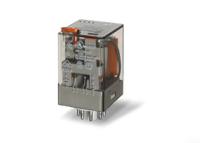 601290240074 Finder Plug-In Mount Relay, 24V dc Coil, 10A Switching Current, DPDT