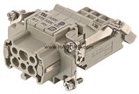 09330064729 HARTING Heavy Duty Power Connector Insert, 16A, Female, Han ES AV Series, 6 Contacts