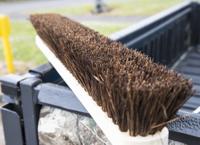 673-995 Cottam Broom, Red With Bassine Bristles for Warehouses