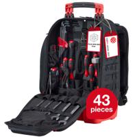 45529 Wiha 41 Piece Tool Backpack Mechanic Tool Kit with Bag