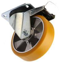 3677itp160p63 Tente Braked Swivel Castor Wheel, 600kg Capacity, 160mm Wheel