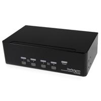 sv431dd2dua StarTech.com 4 Port Dual Monitor USB DVI KVM Switch, 3.5 mm Stereo 1920 x 1200 Maximum Resolution