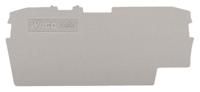 2002-1691 WAGO TOPJOB S, 2002 Series End and Intermediate Plate for Use with 2002 Series Terminal Blocks