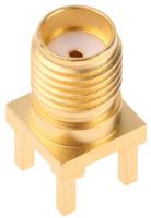 j01151a0931 Telegartner, Jack PCB Mount SMA Connector, 50Ω, Solder Termination, Straight Body