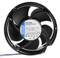 63182tdh4p ebm-papst 6300 TD - S-Force Series Axial Fan, 48 V dc, DC Operation, 950m³/h, 150W, 172 x 51mm