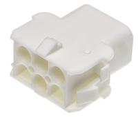 350781-1 TE Connectivity, Universal MATE-N-LOK Female Connector Housing, 6.35mm Pitch, 6 Way, 2 Row