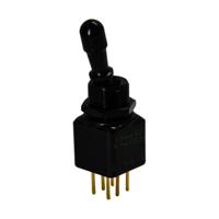 12246-2vx778 APEM Toggle Switch, Panel Mount, On-On, DPST, Solder Lug Terminal, 28V dc
