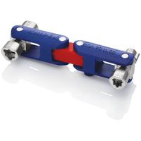 00-11-06-v03 Knipex Diecast Zinc 9-way Control Cabinet Key, 5 → 11 mm Capacity