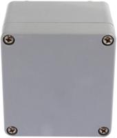 p-080806-enclosure Fibox Euronord II Series Grey Polyester Enclosure, IP66, IP67, Grey Lid, 80 x 75 x 55mm