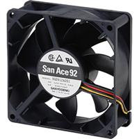 9g0924s201 Sanyo Denki 9G Series Axial Fan, 24 V dc, DC Operation, 120.1m³/h, 4.56W, 190mA Max, 92 x 92 x 32mm