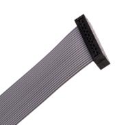 tcsd-10-d-0600-01-n Samtec TCSD Series Flat IDC Socket Cable Assembly, 20-Way, 2mm Pitch, 150mm Length, Tiger Eye IDC to Tiger Eye IDC