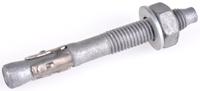908-6703 RS PRO Carbon Steel Anchor Bolt M12 x 85mm, 12mm Fixing Hole