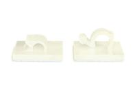 151-00121 HellermannTyton Black Nylon Sticker clip, 13mm Max. Bundle