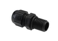 53113321 Lapp SKINTOP Series Black Polycarbonate Cable Gland, M12 Thread, 3.5mm min., 7mm max., IP68