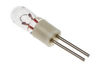 655-9378 RS PRO Bi-Pin Indicator Light, Clear, 5 V, 60 mA, 100000h