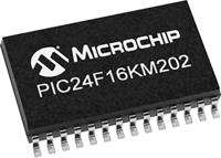 pic24f16km202-iso Microchip PIC24F16KM202-I/SO, 16 bit PIC, PIC24F Microcontroller, 32 MHz, 16kB FLASH, 28-Pin SOIC