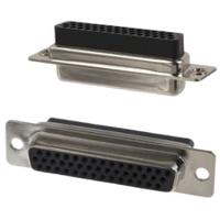 180-044-273l000 Norcomp 180 44 Way Panel Mount D-sub Connector Socket, 2.28mm Pitch