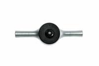 1400m Teng Tools 1/4 in Square 1/4 inch drive mini palm ratchet, 76.0 mm Overall