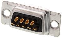 121073-2290-d ITT Cannon ORIGINAL D 9 Way Panel Mount D-sub Connector Plug