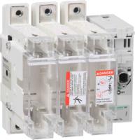 gs2kk3 Schneider Electric Fuse Switch Disconnector, 3 Pole, 125A Max Current, 125A Fuse Current