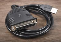 icusb1284d25 StarTech.com USB 2.0 USB A Male to DB25 Female Converter Cable