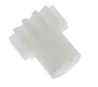 521-6985 RS PRO POM 12 Teeth Spur Gear, 0.5 Module, 2mm Bore Diam, 6mm Pitch Diam, 4.5mm Hub Diam