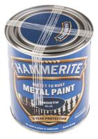 5092826 Hammerite Metal Paint in Smooth Blue 750ml