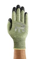 80813060 Ansell ActivArm 80-813 Green Kevlar Work Gloves, Size 6, Neoprene Coating