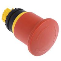m22-pvt45p Eaton M22 Series, Red Push Button Head, Latching, 22mm Cutout