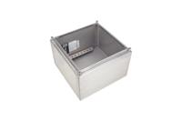 758-7059 RS PRO Unpainted Stainless Steel Terminal Box, IP66, 175 x 175 x 120mm