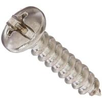 245-1705 RS PRO Zinc Plated Steel Round Head Self Tapping Screw, N°#10-24 x 2 1/2in Long
