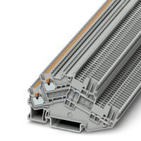 3214495 Phoenix Contact  PTTBS 1.5/S/2P Series Grey, Double-Level, Plug In Termination