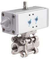 vzba-12-gg-63-t-22-f0304-v4v4t-pp15-r-90-c Festo Ball Valve type Pneumatic Actuated Valve
