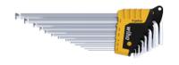 43852 Wiha 13 piece L Shape Imperial Hex Key Set, 0.05 in, 1/4 in, 1/8 in, 1/16 in, 3/8 in, 3/16 in, 3/32 in, 5/16 in, 5/32