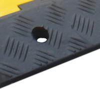 cp1071 Viso 910mm Black/Yellow Cable Cover in Rubber, Thermoplastic, 65mm Inside dia.